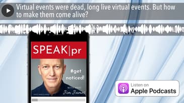 Virtual events were dead, long live virtual events. But how to make them come alive?