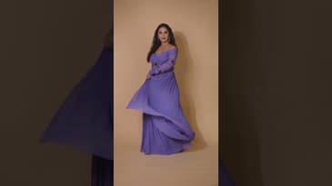 Lavender Love 💜 #shorts #ashortaday #indianwear #bollywoodsongs