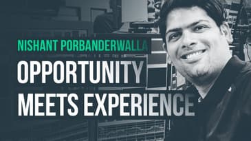 Defining moments of one traders’ career · Nishant Porbanderwalla