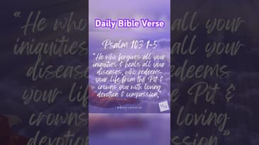 Daily Devotional - Psalm 103: 1-5 - #motivation #inspiration #bible