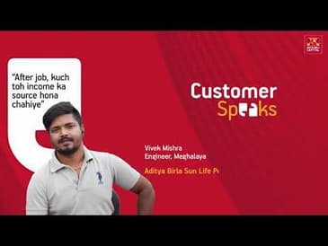 Customer Speaks | Vivek Mishra - Aditya Birla Sun Life Pension Management Customer