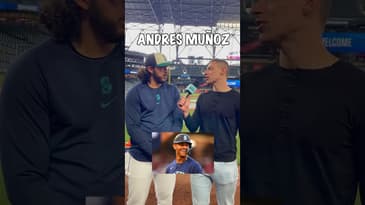 All-Star Pitcher Could BEAT J-Rod In A Race?? 😳 #shorts #baseball #seattle #mariners #pnw #jrod