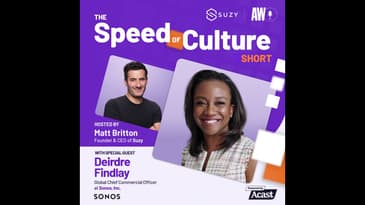 Sonos' Strategic Vision for The Sound of Success from Deirdre Findlay | Short