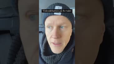 Videodebatten på åttiotalet.