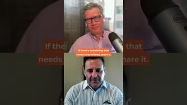 Taking blame and giving credit