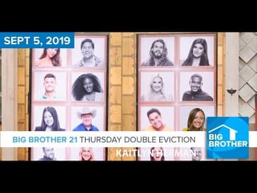 Big Brother 21 Thursday Night Sept 5 DOUBLE Eviction Recap #BB21