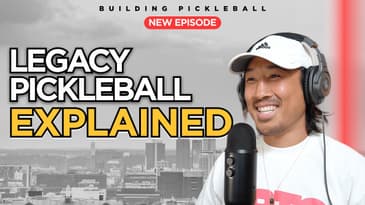 1st Ever Interview with Legacy, Hottest Paddle On The Market | Building Pickleball Podcast