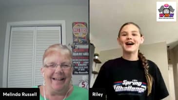 Riley Stowers on Women's Motorsports Network with Melinda Russell