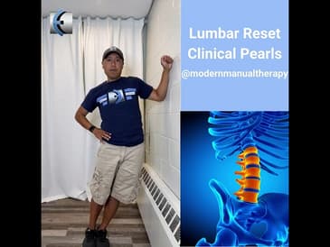 Lumbar Reset Clinical Pearls