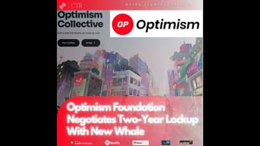 Optimism Foundation Negotiates Two-Year Lockup With New Whale
