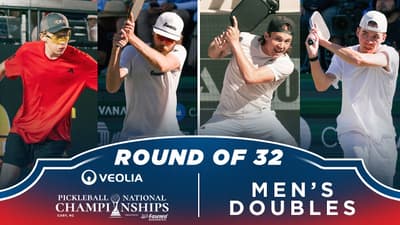 Klinger/Howells v Campbell/Harvey at the Veolia Atlanta Pickleball Championships