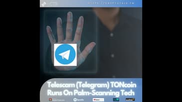 Telescam (#Telegram) #TONcoin Runs On Palm-Scanning Tech