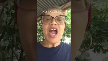 NO MORE EXCUSES ‼️‼️‼️