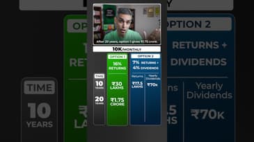 Returns ya DIVIDEND - Aap kya CHOOSE karenge?! | Ankur Warikoo #shorts