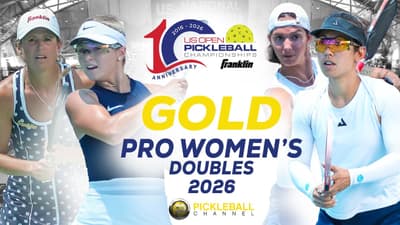 PRO Women's Doubles GOLD at 2026 Franklin US Open Pickleball Championships