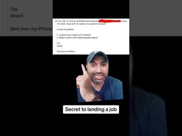 How to Get a Job - Create Value First