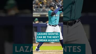 This Mariners prospect is the next YORDAN ALVAREZ?? 😱 #mariners #mlbprospects