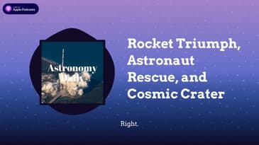 Rocket Triumph, Astronaut Rescue, and Cosmic Crater