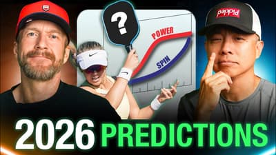 Pro Paddle Sponsor Shakeup, Foam Paddle Future & 2026 Pickleball Predictions | KewCast Ep. 91