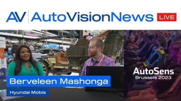 Berveleen Mashonga - Hyundai Mobis - Interview @ AutoSens Brussels 2023