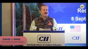 Consul General David J. Ranz's addressing Confederation of Indian Industry Seminar