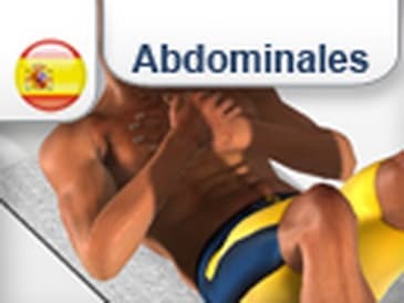 Ejercicio abdominales crunch manos en el pecho