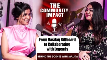 Behind the Scenes with Malika: From Nasdaq Billboard to Collaborating with Legends