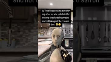AI tesla bot memes