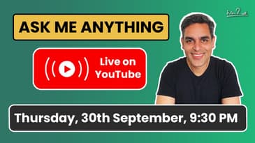 Ask Me Anything! | YouTube LIVE with Ankur Warikoo
