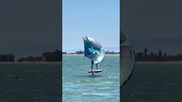 Wing Foiling in Namibia
