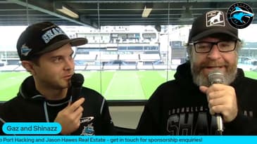 SHARKCAST: Gaz and Shinazz - Rd 11 We Are Home! And A Storm Is Coming!