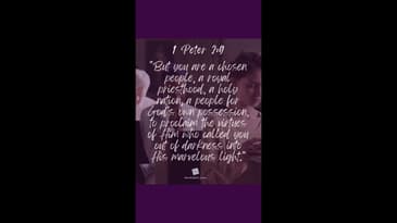 Daily #Bible Verse - 1 Peter 2:9 #bibleverse #motivation #inspiration