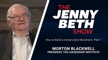 How to Build a Conservative Movement, Part 1 | Morton Blackwell, President, The Leadership Institute