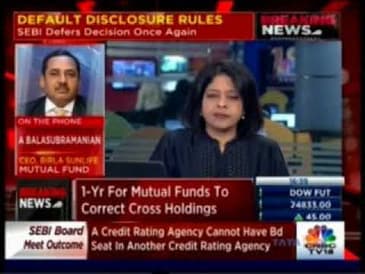 A. Balasubramanian, CEO, Aditya Birla Sun Life AMC Ltd, CNBC - Breaking News