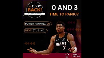 Miami Heat 0 and 3: Should Giannis and the Heat Panic Yet?