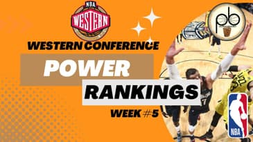 NBA Western Conference Power Rankings for week 5