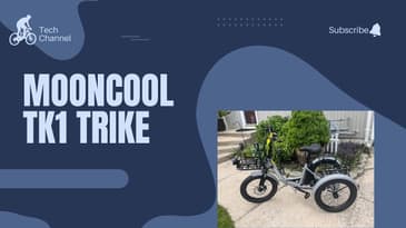 "Ultimate E-Trike Experience! Mooncool TK1 Overview & Test Ride"