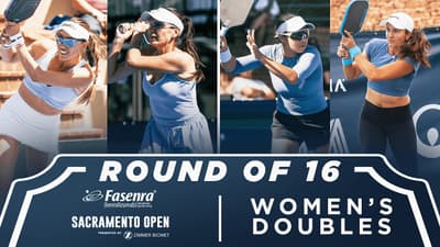 Todd/Rohrabacher v Parker/Gecheva at the Fasenra Sacramento Open