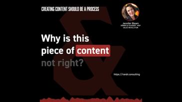 Thursday Process: Creating Content Should Be A Process with Jennifer Bleam from MSP Sales Revolution
