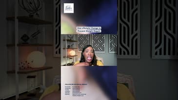 One Lifestyle Change to Prevent Weight Regain #lifestylechange #youtubeshorts #shorts