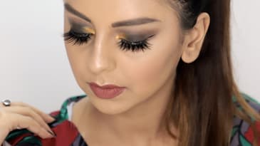 THE PERFECT BLACK GOLD SMOKEY EYE | WHAT WHEN WEAR