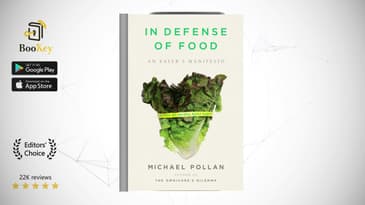 In Defense of Food  Book Summary By Michael Pollan   An Eater's Manifesto