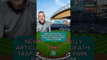 It’s EVEN HARDER To Hit In Seattle Than You Thought 😳 #shorts #baseball #seattlemariners #mariners
