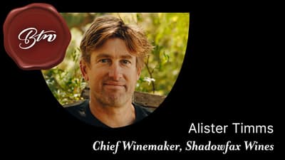 Alister Timms, Chief Winemaker, Shadowfax Wines