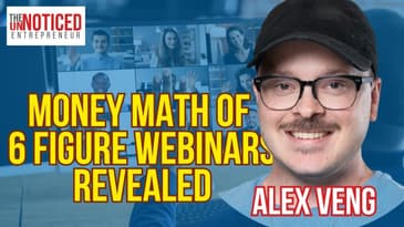 The money math of 6 figure webinars explained by Fearless Academy Expert