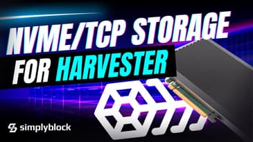 NVMe/TCP for Harvester: Faster Storage for VMs and Kubernetes