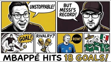 Mbappé's 18-Goal Chase, Haaland’s 86th-Min Heartbreaker & Azteca Madness! 🇫🇷🇳🇴 | World Cup Daily #30
