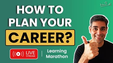 Choosing a career | Advice for every 20 year old | #LearningMarathon2021