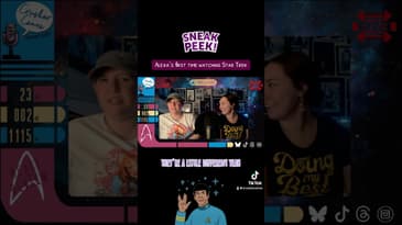 Sneak peek to tonight’s episode! #startrek #podcast #fyp