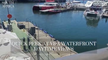 Quick Peek At Victoria & Alfred WaterFront Daytime Views In South Africa!
